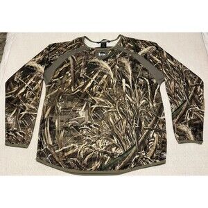 Banded Realtree Max 7 Camo Pullover Sweatshirt Mens XL Logo Duck Hunting